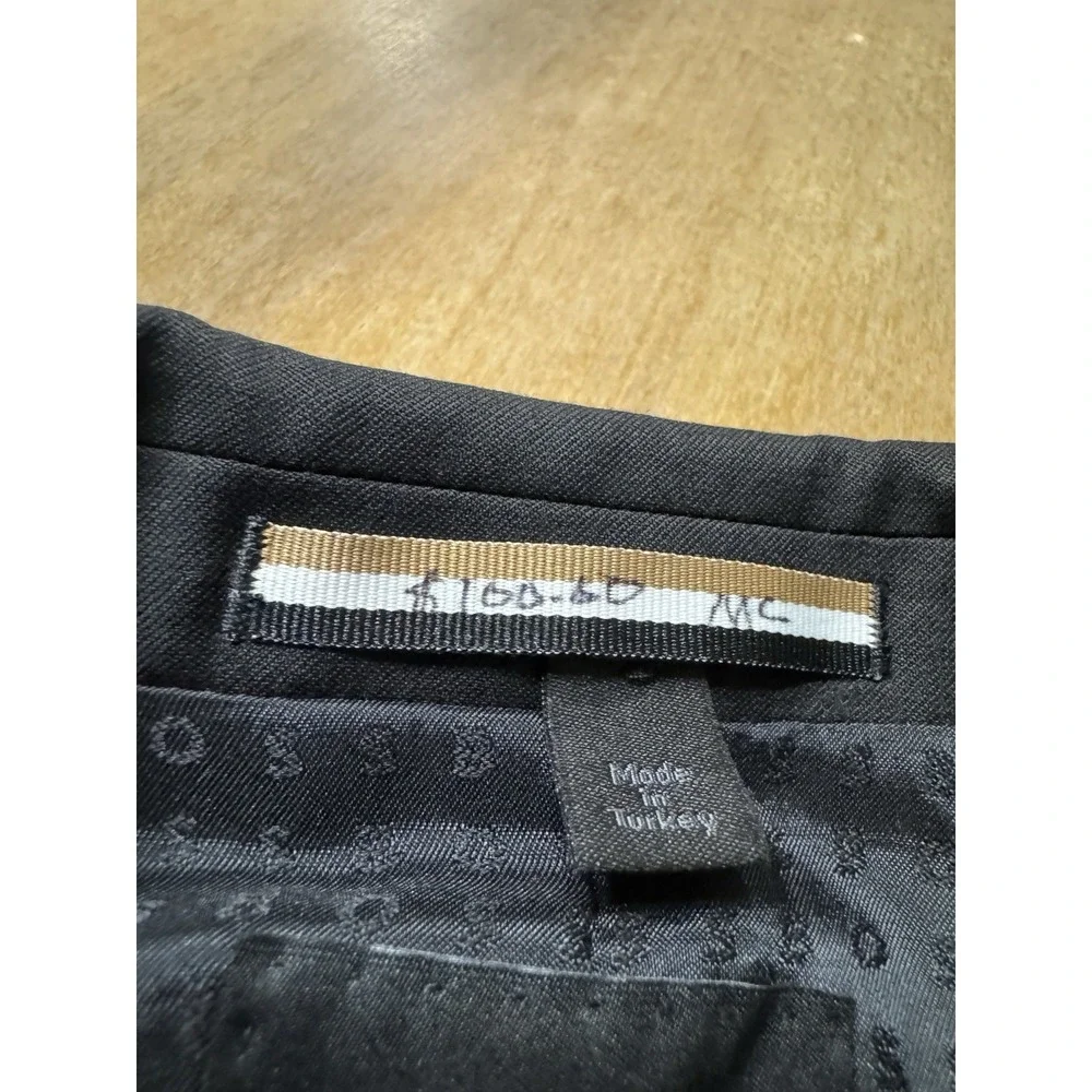 Boss By Hugo Boss Black Tuxedo Jacket 38R Super 120s Wool